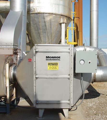 Carbon Adsorber for odor control at granary