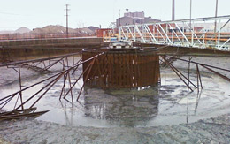 Primary Clarifier before rebuild Primary Clarifier before rebuild