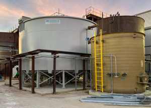 400 GPM Circular Clarifier for aluminum mill