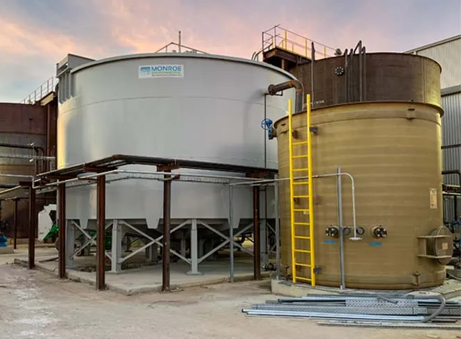 400 GPM Circular Clarifier for aluminum mill