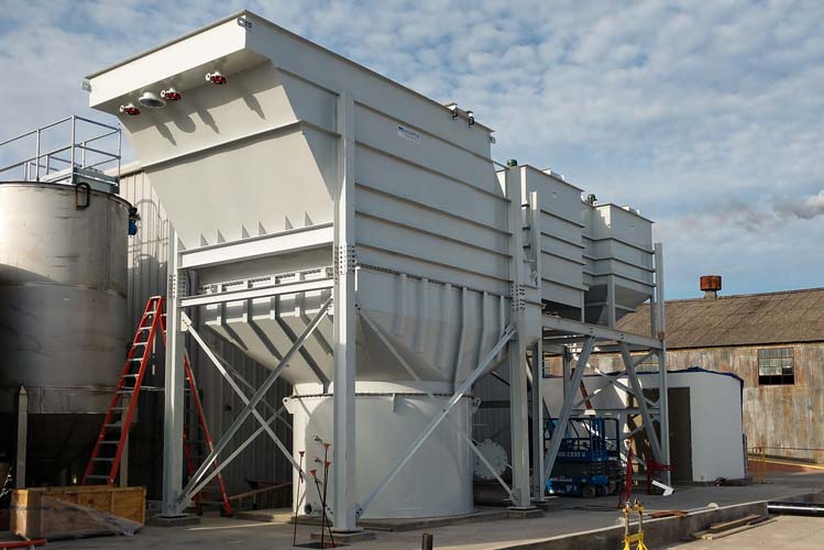 750gpm Vertical Lamella Clarifier with Thickener