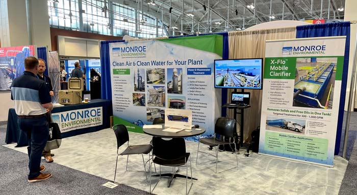 Monroe Environmental booth at AISTech 2021 Steel Industry trade show