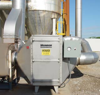 Carbon Adsorber for Odor-Control at Grainery
