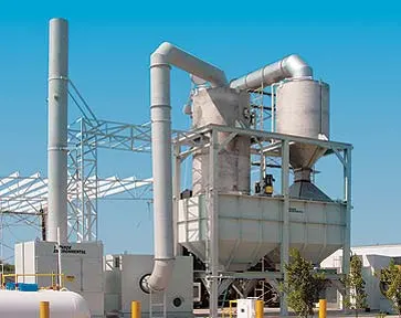 20,000 CFM Multi-Stage Scrubbing System for incinerator exhaust scrubbing Incinerator Exhaust Scrubbing