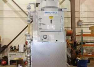 Dual Throat Venturi Wet Scrubber for explosive dust collection