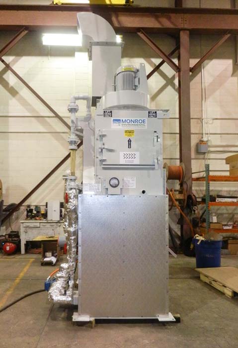 Dual Throat Venturi Wet Scrubber for explosive dust collection