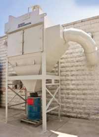 sandblasting exhaust
