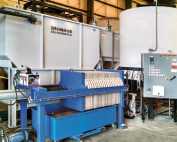 Horizontal Clarifier with Filter Press