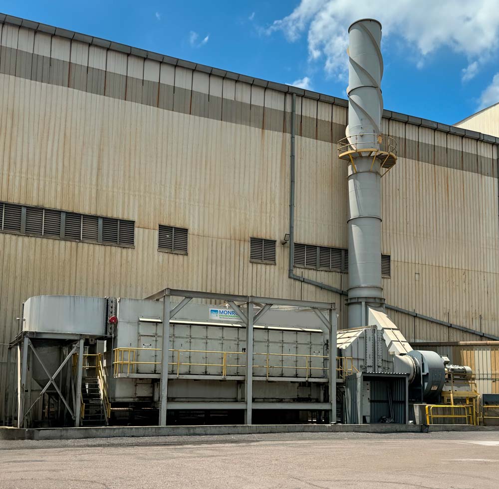 93,000 CFM Multi-Stage Mist Collector