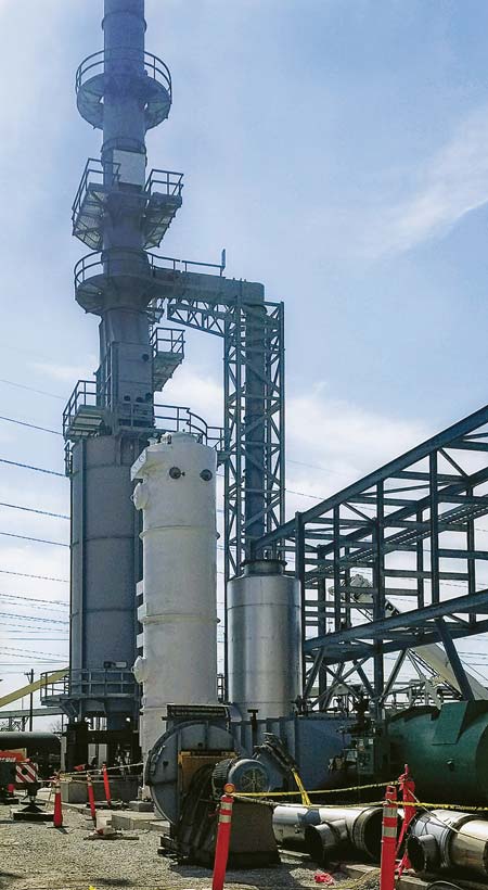 Packed Tower and Quench Tower for boiler expansion Packed Tower and Quench Tower for boiler expansion