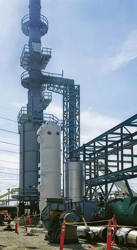 Packed Tower and Quench Tower for boiler expansion Packed Tower and Quench Tower wet scrubbers for boiler expansion