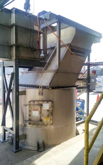 Lamella plate Vertical Clarifier pilot unit Vertical Clarifier pilot unit