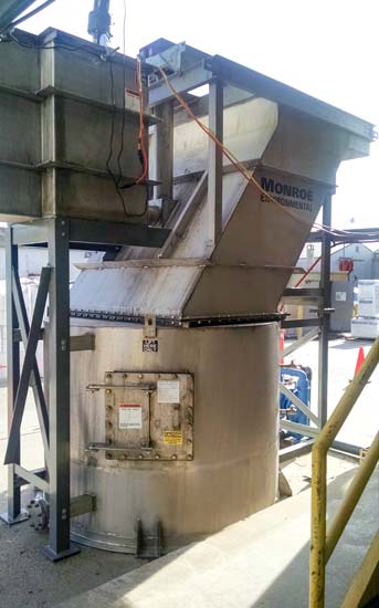 Vertical Clarifier pilot unit