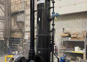 Wet Scrubber for sulfur dioxide fumes