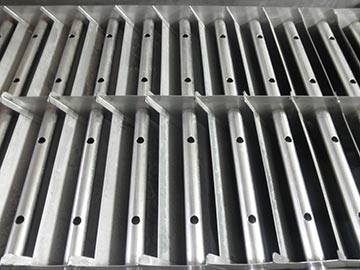 Monroe Plate Settlers installed at water treatment plant Lamella plates top view