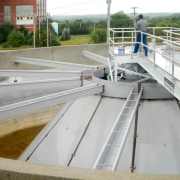 Solids Contact Circular Clarifier for lime softening at potable water plant