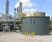 Solids Contact Clarifier for Midstream Oil & Gas Facility