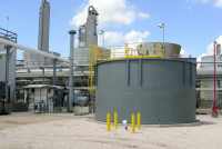 Solids Contact Clarifier for Midstream Oil & Gas Facility