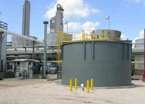 Solids Contact Clarifier for Midstream Oil & Gas Facility