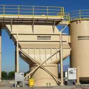 Sand filter backwash Vertical Clarifier at WTP