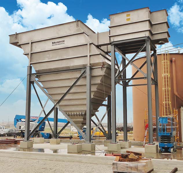 1,000 GPM Vertical Plate Clarifier for metal finishing