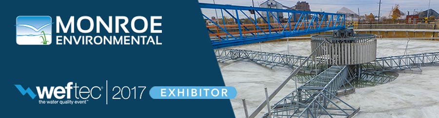 Monroe Environmental to Attend WEFTEC 2017 Monroe Environmental at WEFTEC 2017