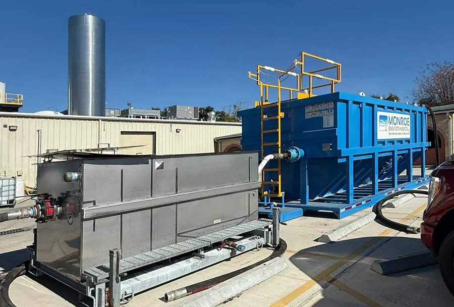 X-Flo-LT Mobile Clarifier at cheese plant