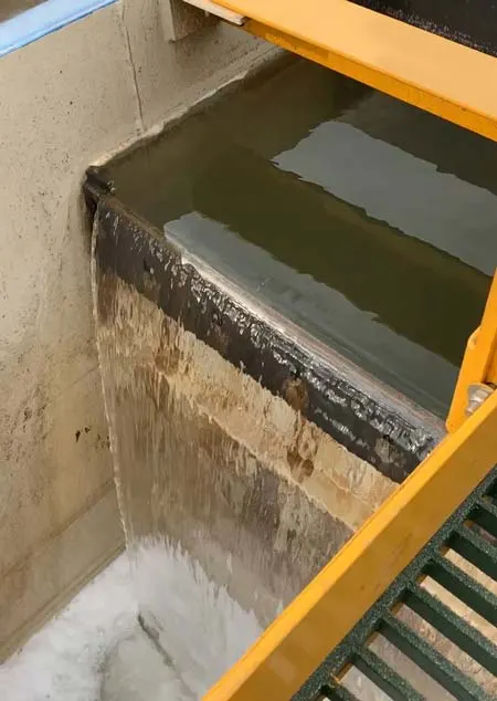 Crystal clear water produced with the X-Flo Mobile Clarifier treatment system
