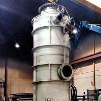 Quench Tower and SO2 Scrubber