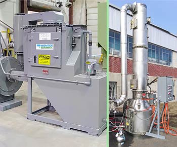 Rental and Pilot Air Pollution Control Equipment venturi and packed bed scrubber rental equipment