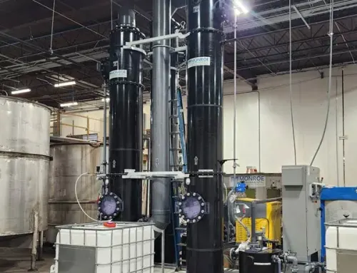 Air Stripper + Scrubber Skid Rental for Ammonia Removal