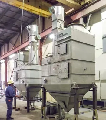 Venturi Scrubbers ready for shipment Venturi Scrubbers ready for shipment