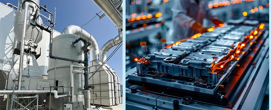 Environmental Solutions for the Battery Industry Environmental Solutions for the Battery Industry
