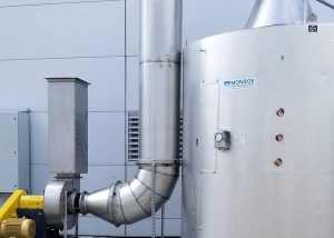 Carbon Adsorber for battery manufacturer's VOC abatement system