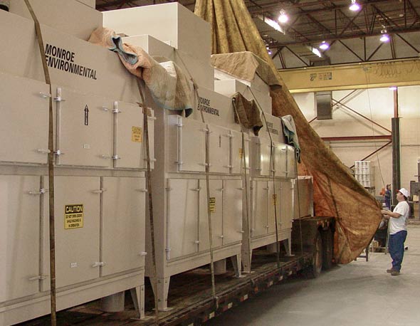 Air pollution equipment ready to ship Air pollution equipment ready to ship