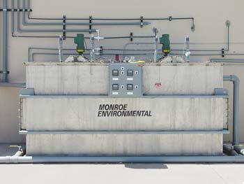 Multi-Stage chemical treatment and pH adjustment system