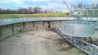 Primary Circular Clarifier installation