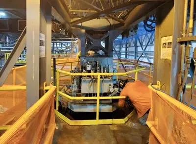 circular-clarifier-drive-rebuild Flue gas desulfurization clarifier drive rebuild