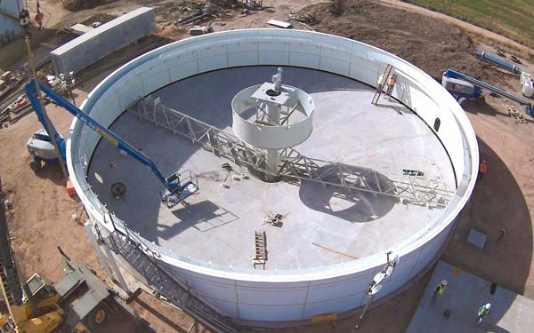 Circular Clarifier for dairy farm