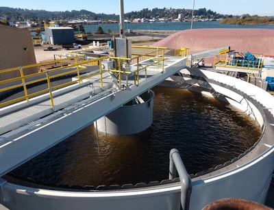 Circular Clarifier for minerals processing plant