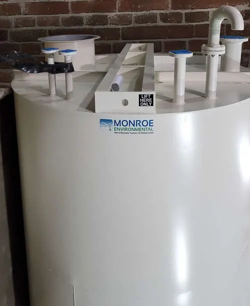 circular thickener for hazardous waste landfill