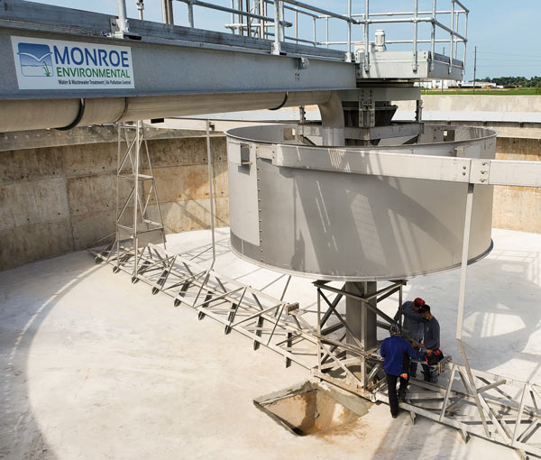 72 foot Circular Clarifier 72 foot Circular Clarifier rebuilt and retrofitted for a paper mill