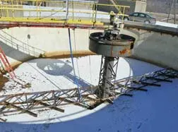 Condition of Clarifier before rebuild