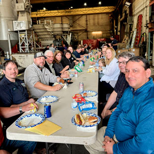 Cookout retirement party for Steve Aldrich