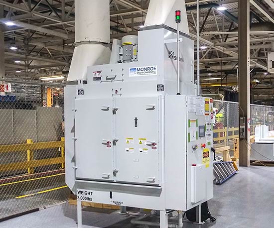 Multi-Stage Mist Collector in automotive plant Multi-Stage Mist Collector in automotive plant
