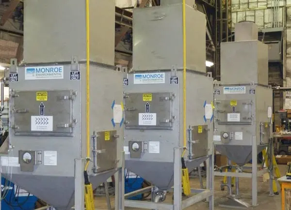 2,000 ACFM Dual Throat Venturi Scrubbers, 304 SS construction 2,000 ACFM Dual Throat Venturi Scrubbers, 304 SS construction