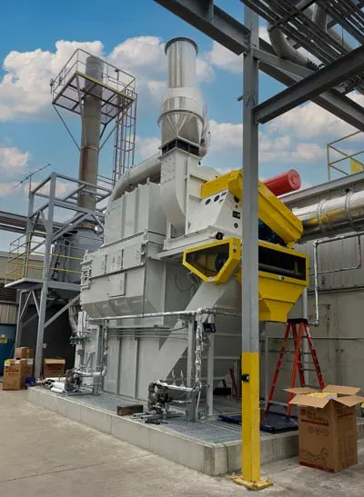 25,000 CFM Dual Throat Venturi Scrubber