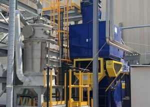 Dual Throat Venturi Scrubber for plastic extrusion production line