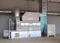 Dual Throat Venturi Scrubber captures fumes and PM for aluminum parts manufacturer