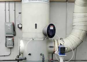 Fume Scrubber After Rebuild